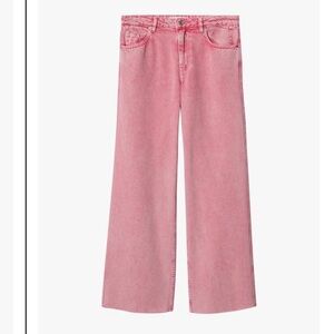Mango Pink Flare Women's Jeans
